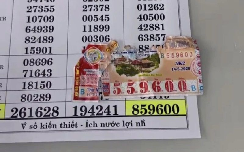 Vé số bị rách có đổi thưởng được hay không?
